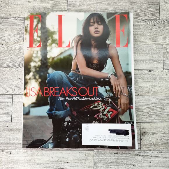 ELLE Magazine September 2024 Lisa - UNREAD‎ - Picture 2 of 13